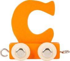 Buchstabenzug Wagen " C " bunt