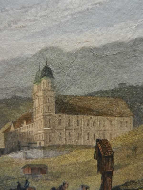 Stiche: Disentis Kloster koloriert – Gebraucht aus Risch von Rischli15 7