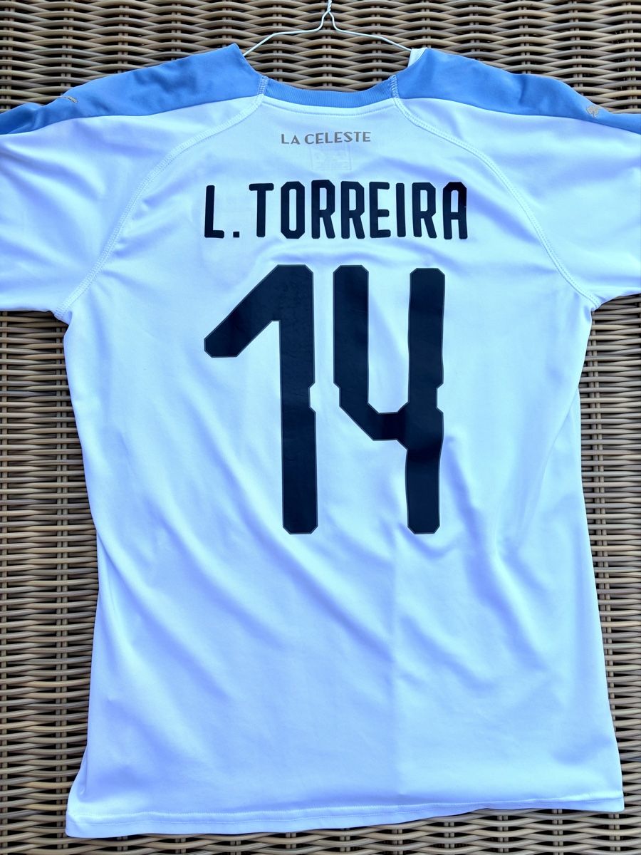 Puma Canottiere & Pantaloni: Uruguay Trikot #14 Torreira – Usato da Pully venduto da FunkyGames 3