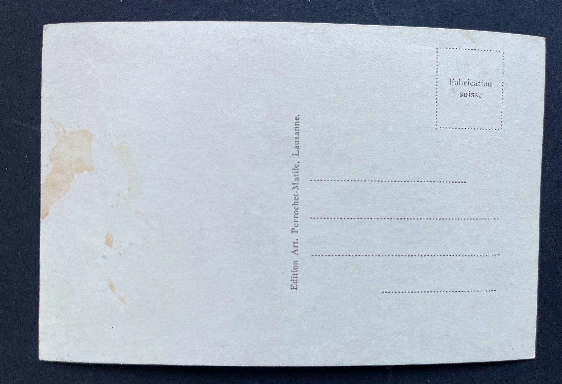 Cartoline postali: ZERMATT/ Le Monte Rosa vu du Gornergrat.ca. 1930 – Usato da Ostermundigen venduto da DaxKarten-75 1