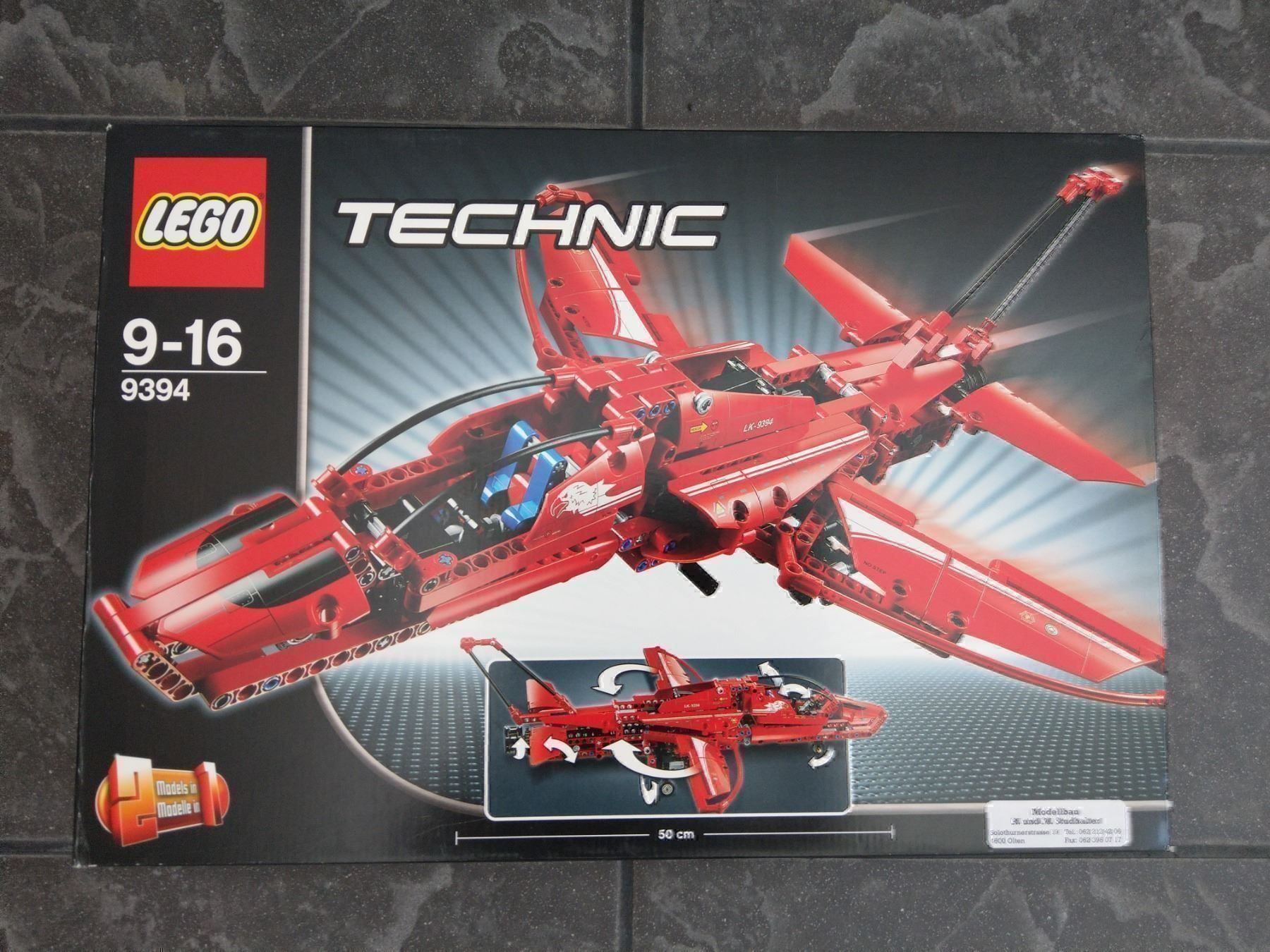 Giocattoli: LEGO Technik 9394 Düsenflugzeug – Usato da Walterswil SO venduto da Myannick 2