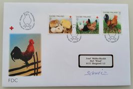 Finnland Rotes Kreuz 1996, FDC