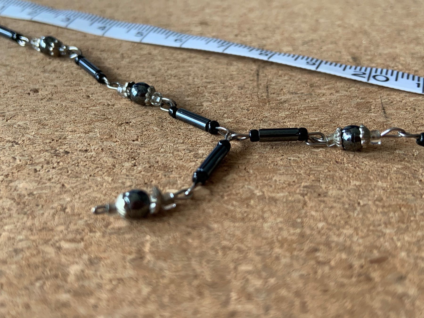 Ketten: Kette schwarz Fein leicht (ca 36cm) – Gebraucht aus Dittingen von Bijoubelle 6
