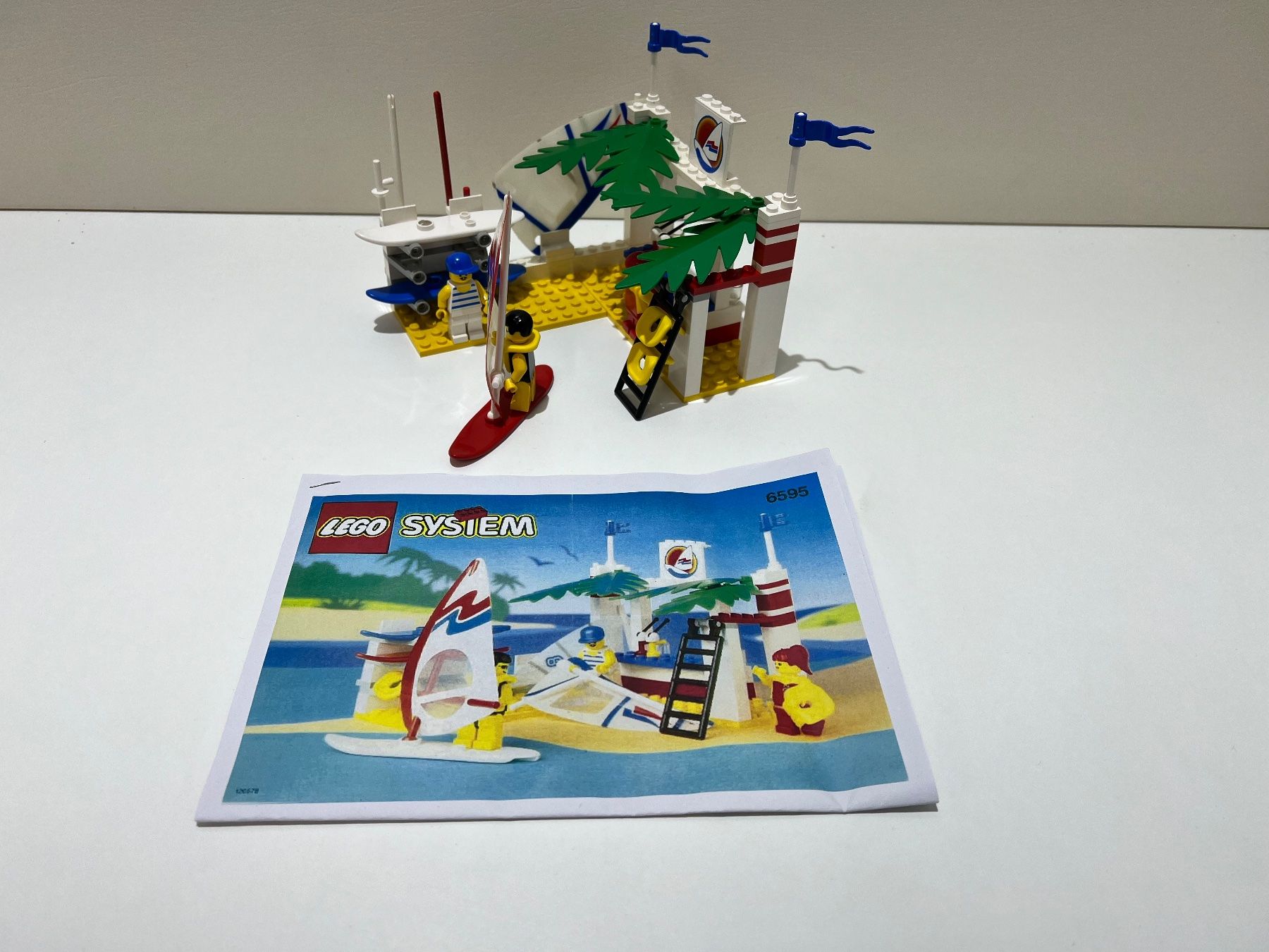 Lego Kit di costruzioni: LEGO System 6595 "Windsurfer-Schule" von 1993! – Usato da Felben-Wellhausen venduto da Fehrli82