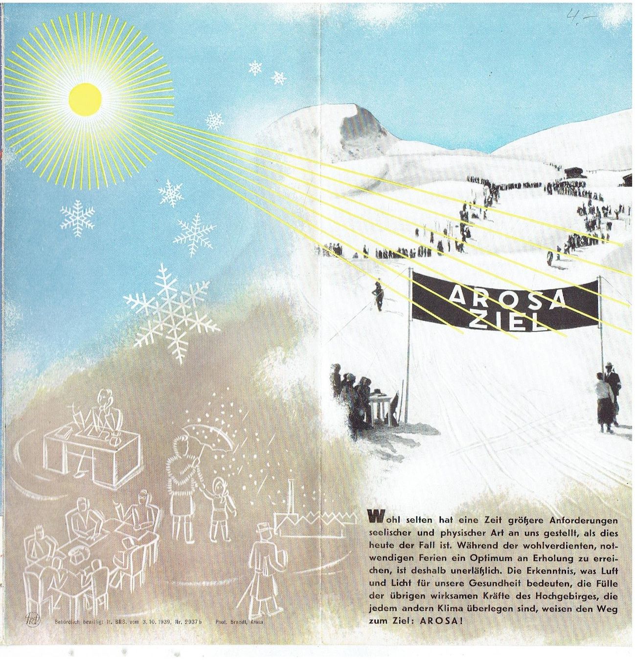 Livres: AROSA 1939 / 1940 – D'occasion à Flims - Dorf par Stagediver 1