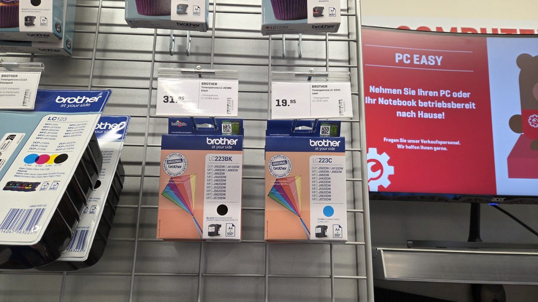 Brother Cartucce per stampanti & toner: Brother LC223:  Nuovi! – Nuovo (secondo la descrizione) da Volketswil venduto da agc_th5j 1