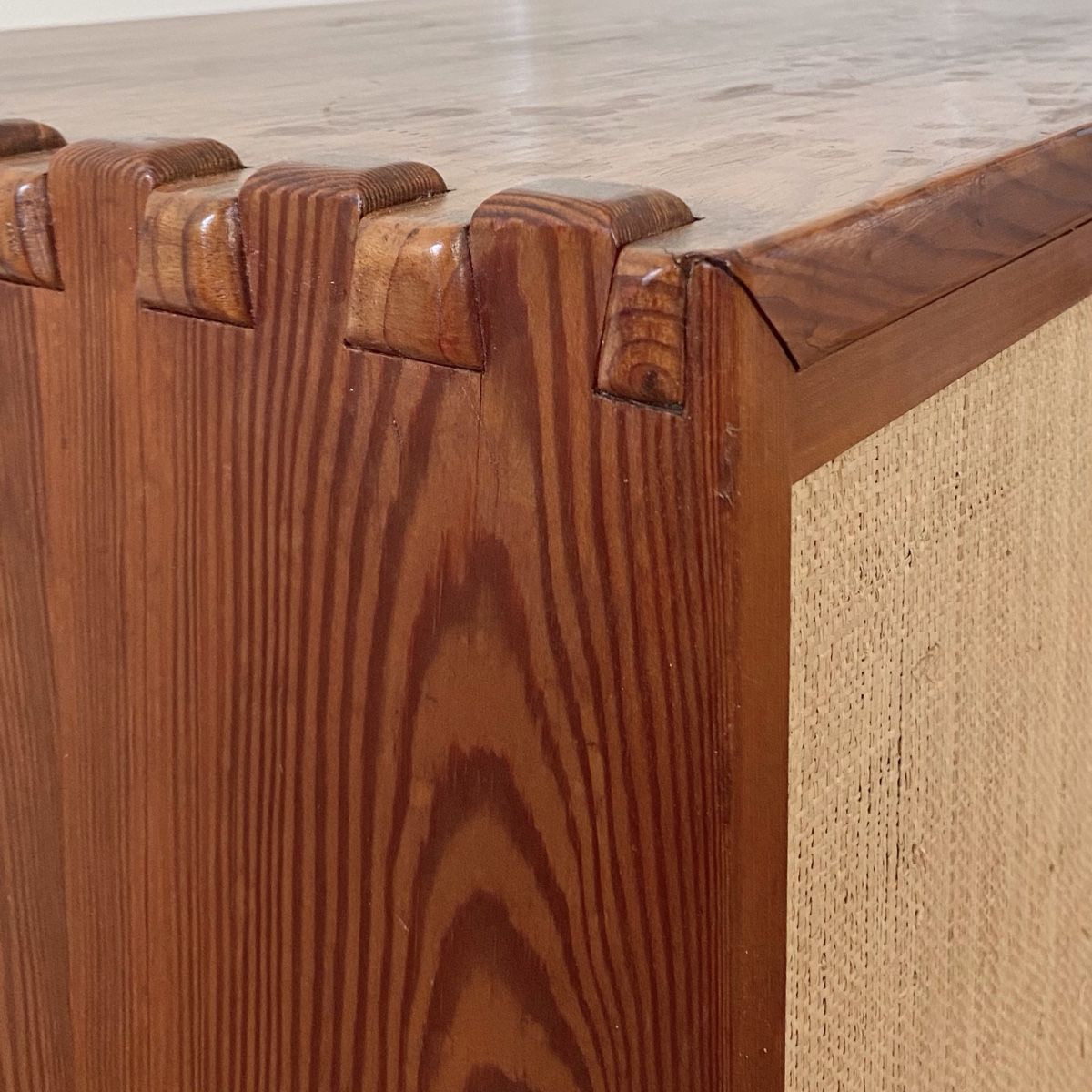 Cassettiere: Sideboard mit Seegras Schiebetüren Kommode im Sproll Stil – Usato da Wetzikon ZH venduto da Deuxieme.shop 7