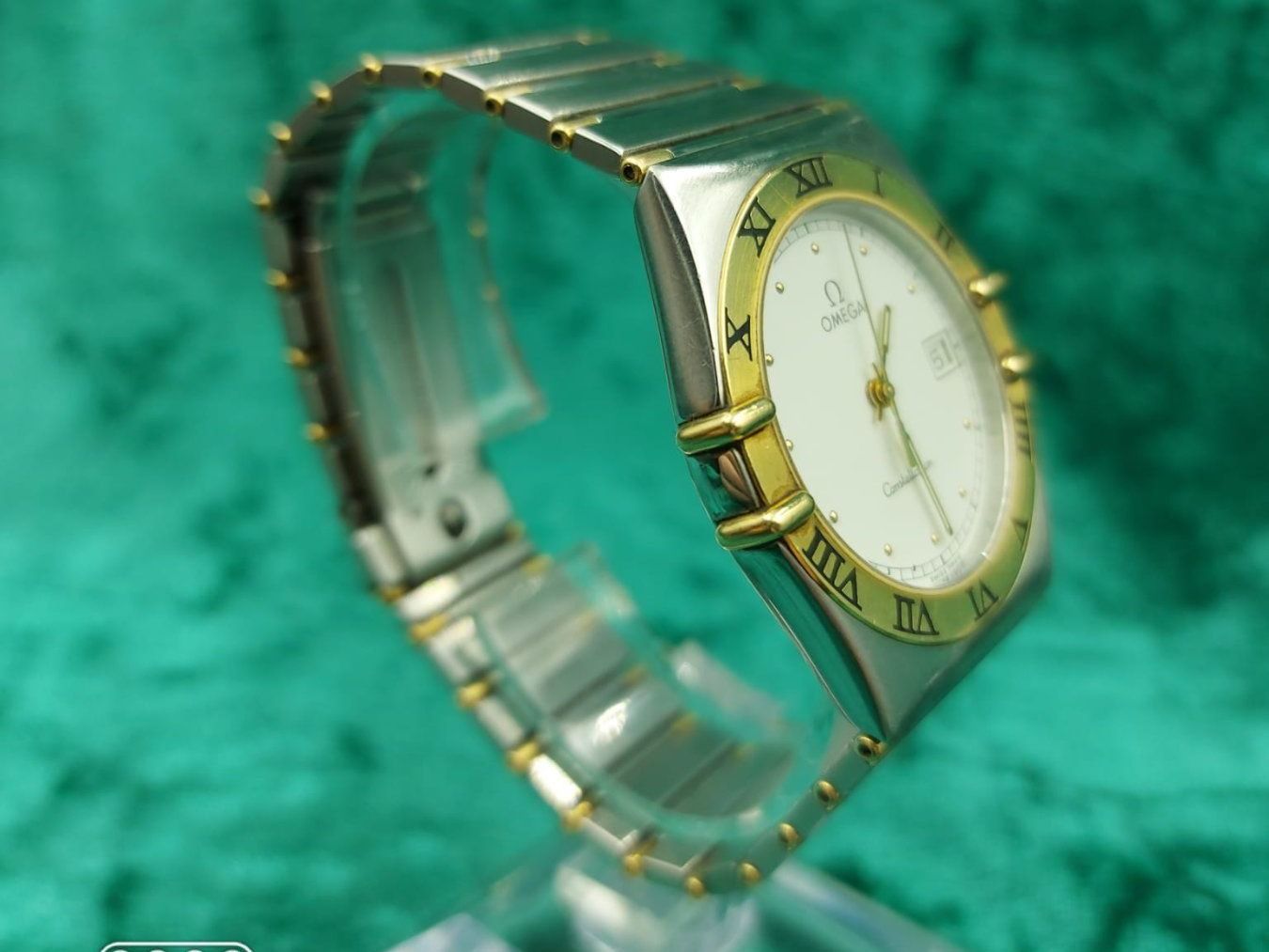Omega Uhren: Omega Constellation Quarz Gold/Steel – Gebraucht aus Bassersdorf von antik_leo 3