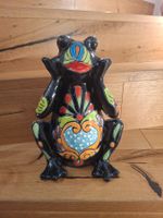 Mexikanischer Deko-Frosch Talavera Keramik bunt