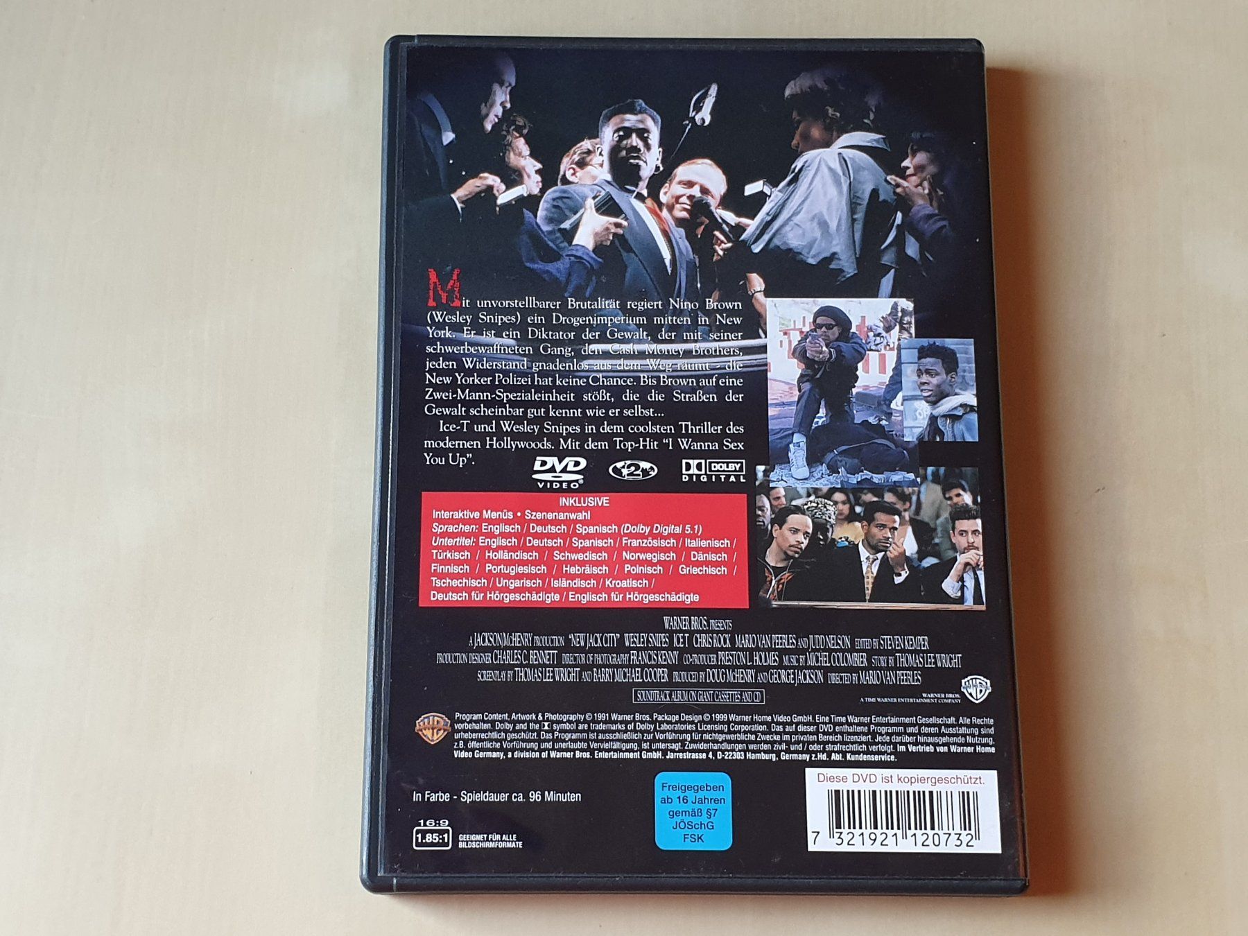 Tous les DVDs: New Jack City – D'occasion à Stansstad par collectorsshop 1