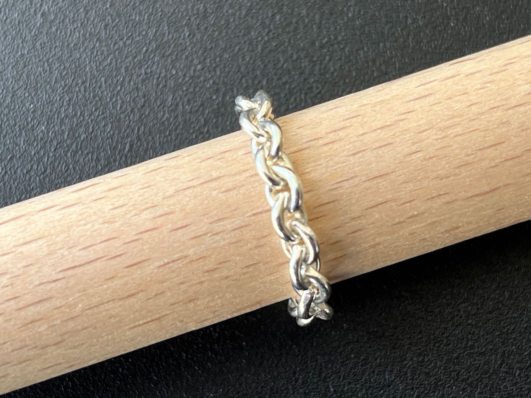 Bagues: Chain-Ring (Silber 925 / Grösse 52) – Neuf avec emballage d'origine à Bern par click4buying 4