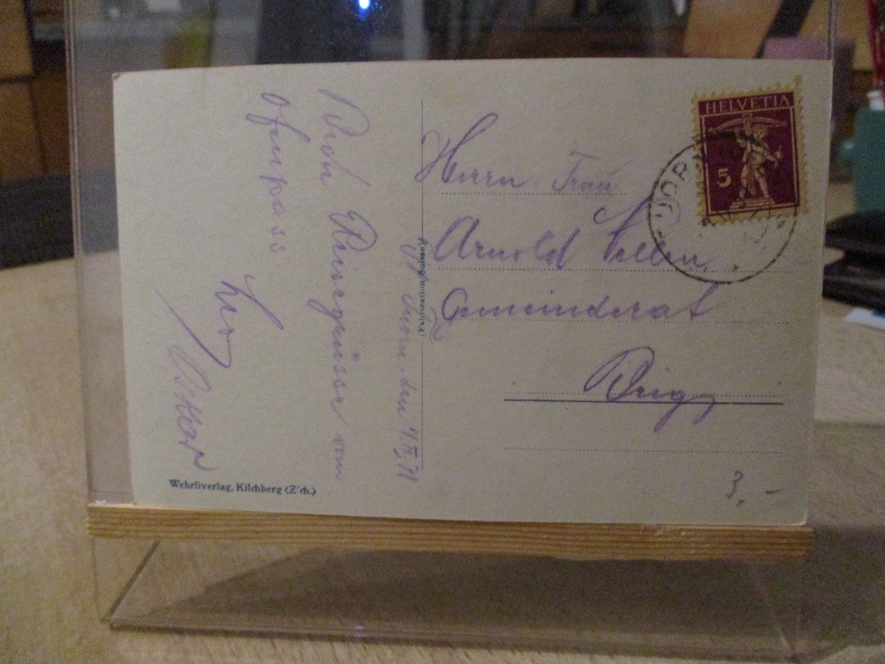 Cartes postales: St.Moritz 1931  Postkarte   1 – D'occasion à Felsberg par sanwill 1