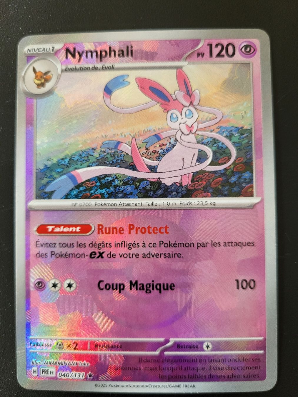 Pokémon Carte collezionabili: Nymphali POKEBALL  Evolution prismatiques FR – Nuovo (secondo la descrizione) da St-Sulpice VD venduto da cel_ysf7