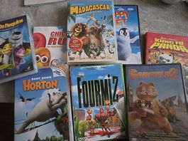 Lot de 8 DVD dessins animés 