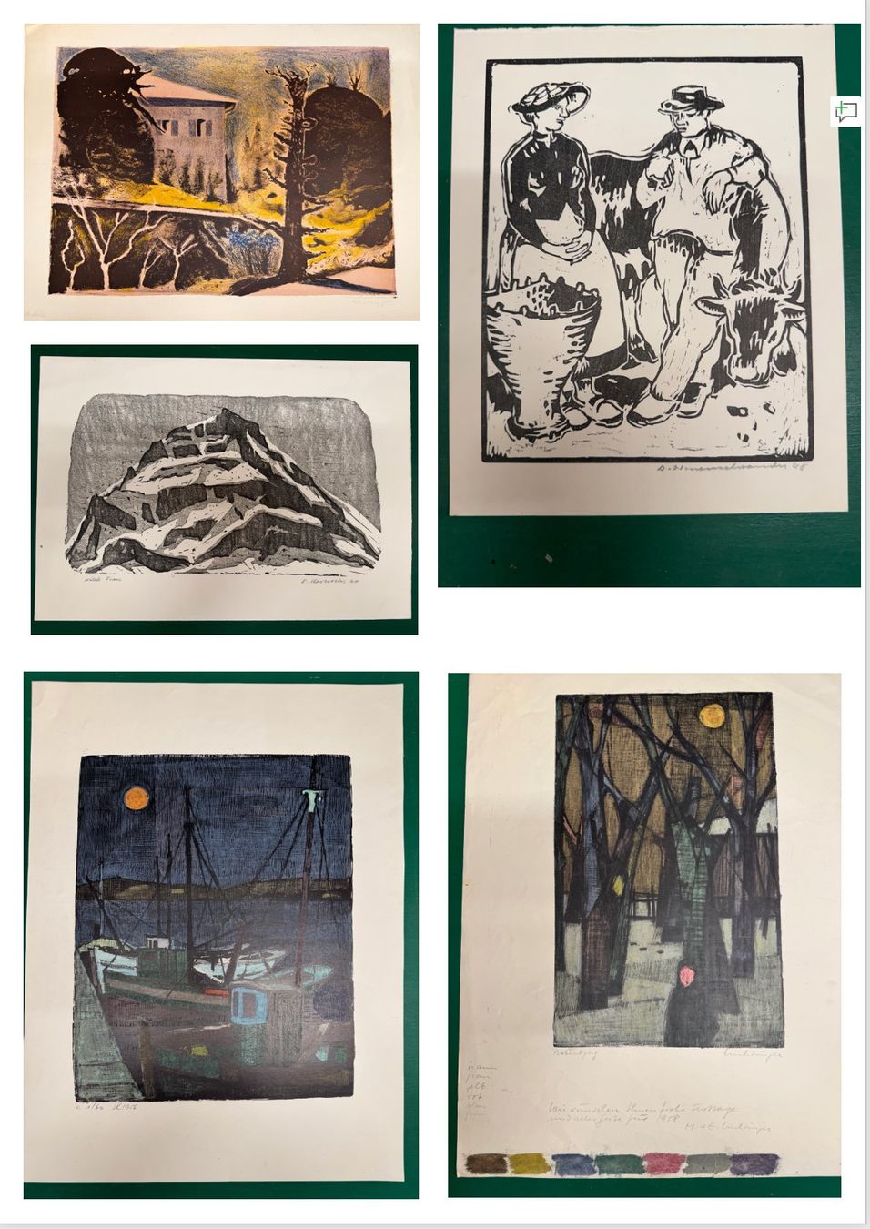 Arts picturaux & lithographies: Grosse Sammlung von Bildern vorwiegend Lithografien – D'occasion à Burgdorf par be284777 6
