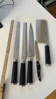 Messer-Set Meisterbach 5-teilig Edelstahl gebraucht