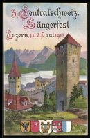 Luzern, 3. Zentralschweiz. Sängerfest, 