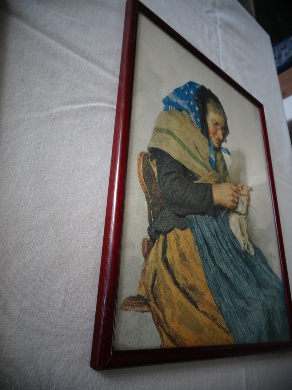 Cornici: alter Bilderrahmen Mit Ankerbild – Usato da Neerach venduto da jenny062 3