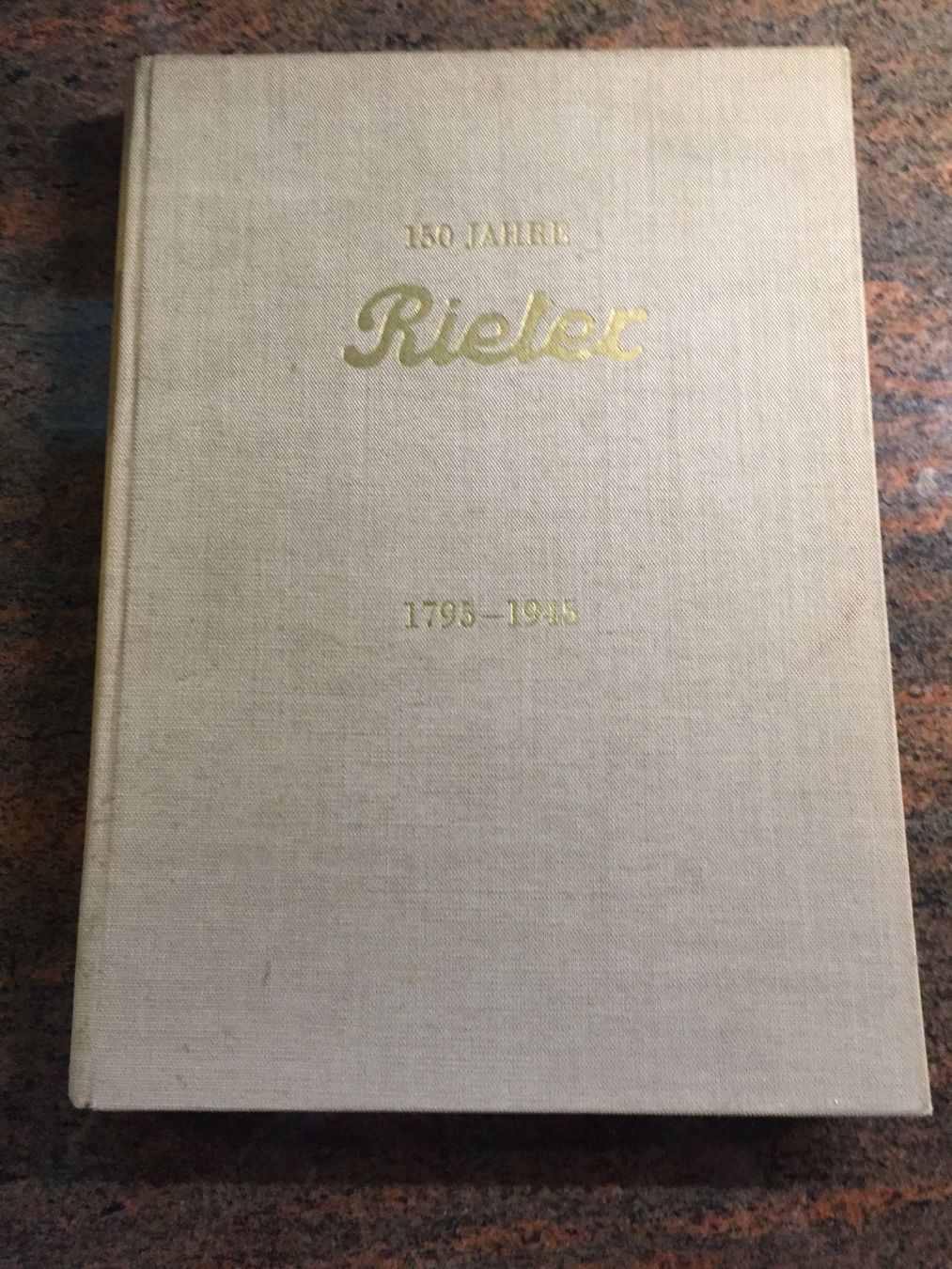 Livres: RIETER 150 Jahre TOP Tuggener Bildteil – D'occasion à Trachslau par post35