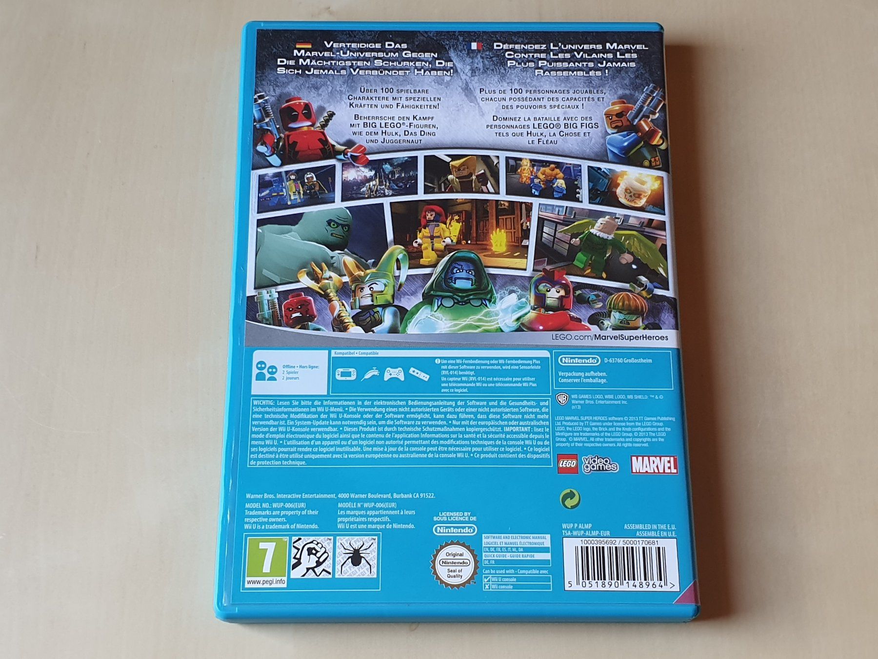 Nintendo Giochi: Lego Marvel Super Heroes – Usato da Stansstad venduto da collectorsshop 1