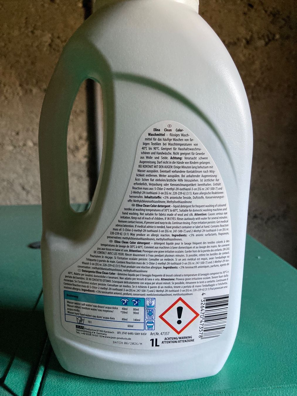 Prodotti di pulizia: Waschmittel Color Vollwaschmittel – Nuovo e nell'imballaggio originale da Aarwangen venduto da to-hirschi 1