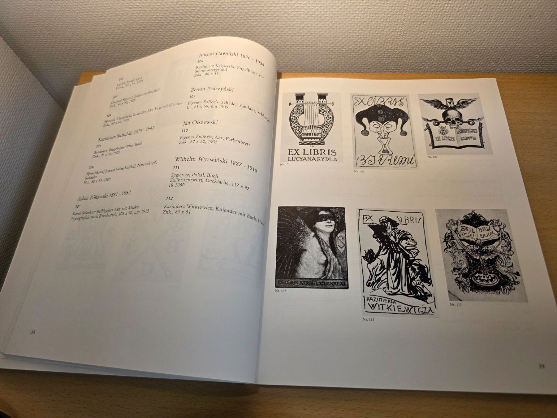 Libri: Polnische Exlibris-Kunst Katalog Herzog August Bibliothek – Usato da Herisau venduto da Dinge-in-Bewegung 1