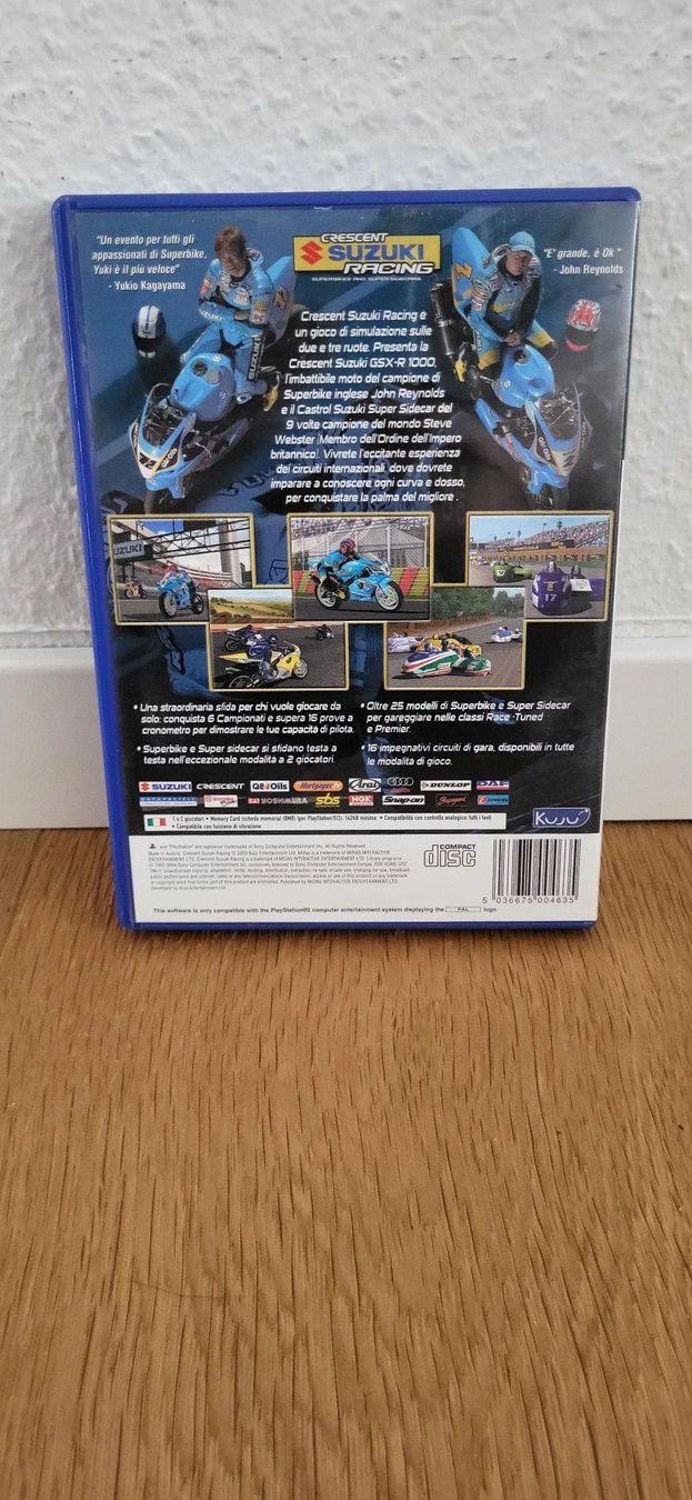 Sony Giochi: PS2 – Suzuki Racing – Usato da Münsingen venduto da Heroism2010 1