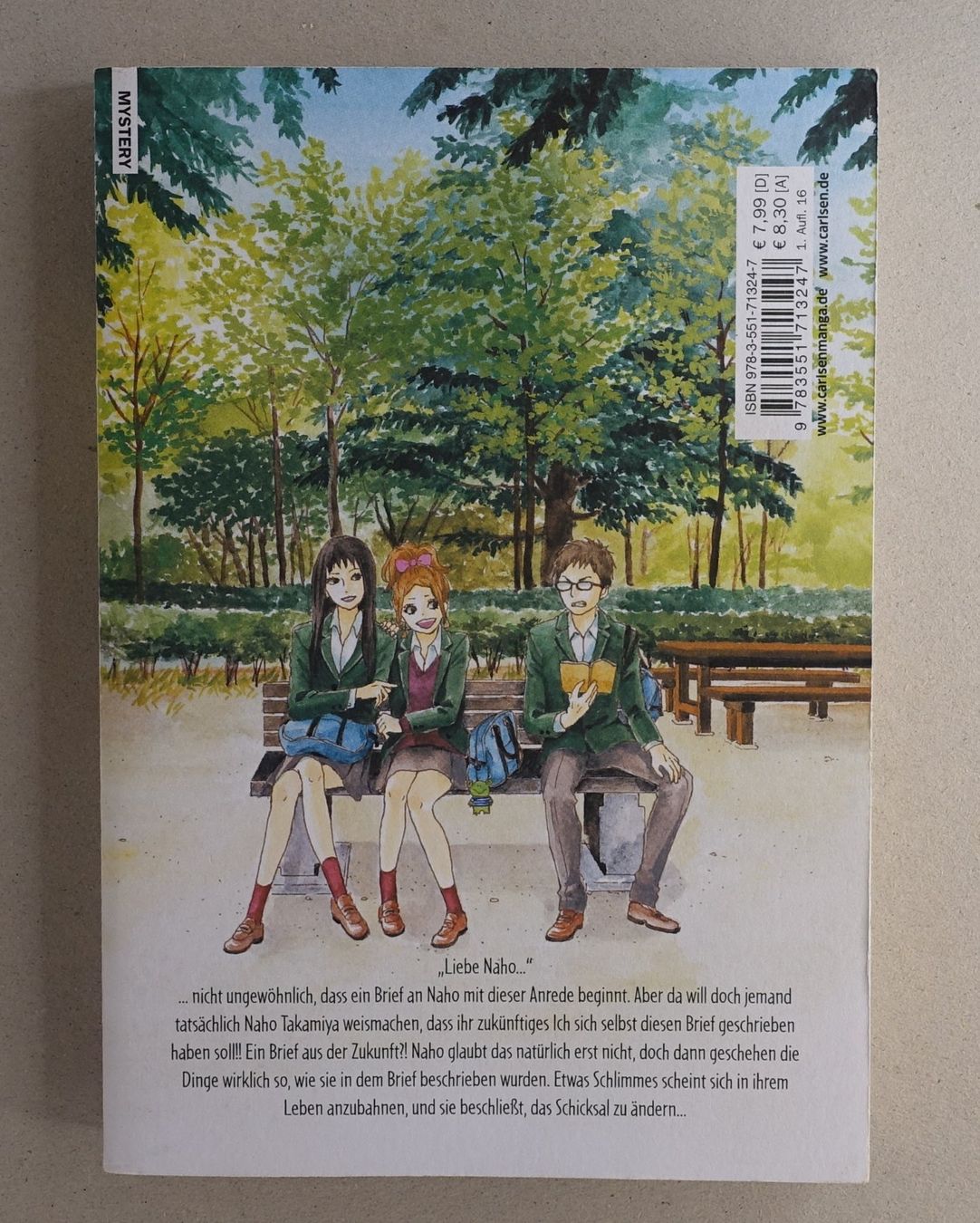Fumetti: Orange - Band 1 - Ichigo Takano – Usato da Sessa venduto da discoverymedia 1