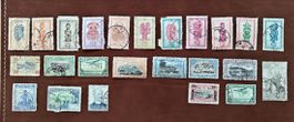 Collezione Vintage di Francobolli Congo Belga (Congo Belge) 