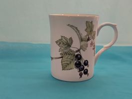 Tasse, Cassis, Kingsbury feines englisches Porzellan