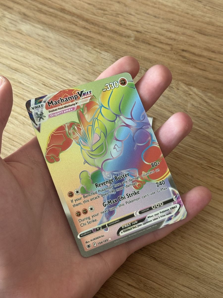 Pokémon Carte collezionabili: Vmax Machamp Rainbow 10/10 Zustand! – Nuovo (secondo la descrizione) da Utzigen venduto da perfekten 1
