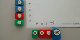 8 Motiv Stanzer, Papier Muster Locher