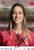 Viola Calligaris Autogramm handsigniert Schweiz 2022 SELTEN