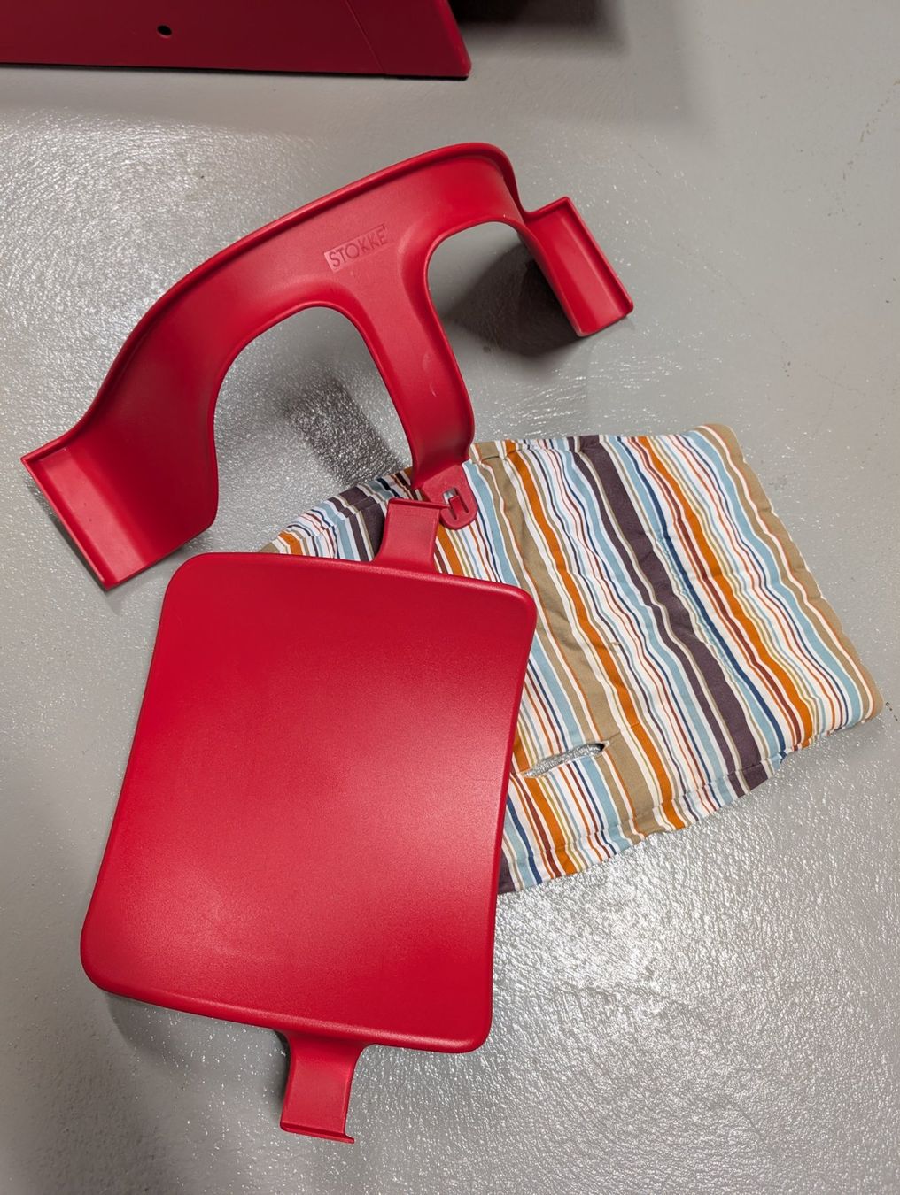 Stokke Seggioloni: Stokke Tripp Trapp mit Baby Kit – Usato da Lausen venduto da Fructis200 2