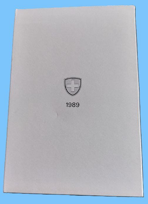 Tutti le monete: CH - Münzsatz 1989 pp – Nuovo (secondo la descrizione) da Arch venduto da repros