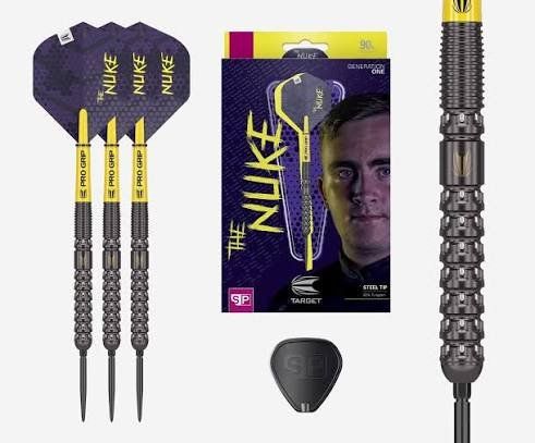 Freccette: Luke Littler Darts 23g – Usato da Kerzers venduto da Rapha37
