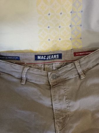 MAC Jeans Driver Cargo Gr. 33/34, neuwertig, Khaki Hose