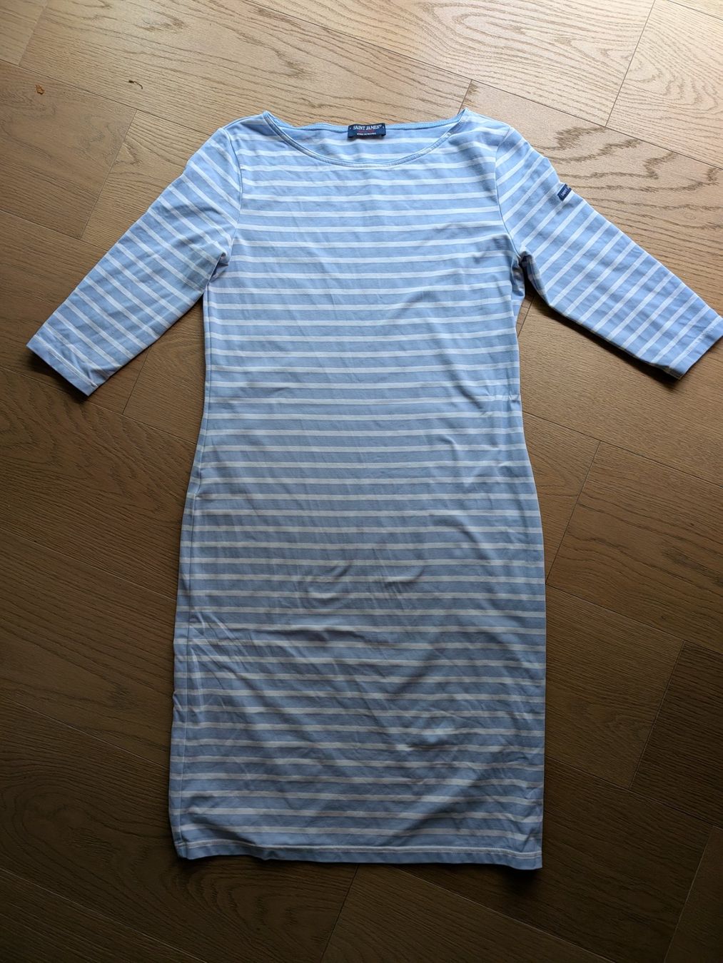 Saint James Vestiti: Saint James Kleid blau weiss gr. S-M – Nuovo (secondo la descrizione) da Zürich venduto da vdenisa1