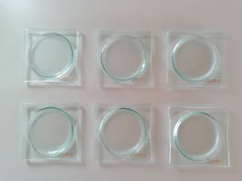 Glasuntersatz Glasuntersetzer aus Glas neu unbenutzt