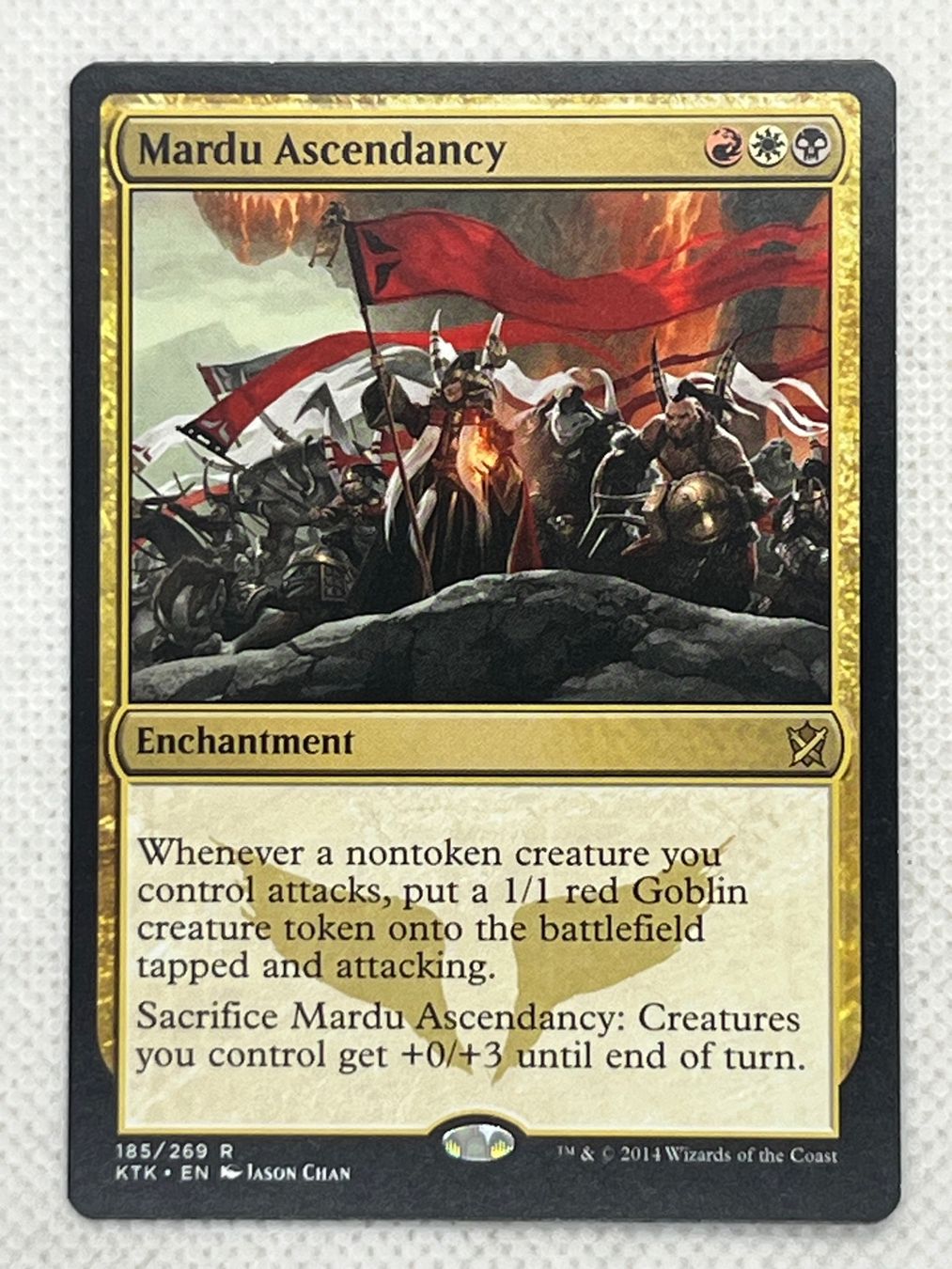 Magic The Gathering Sammelbilder & Trading cards: MTG Mardu Ascendancy KTK 185 Rare – Gebraucht aus Hinterkappelen von Kim1992