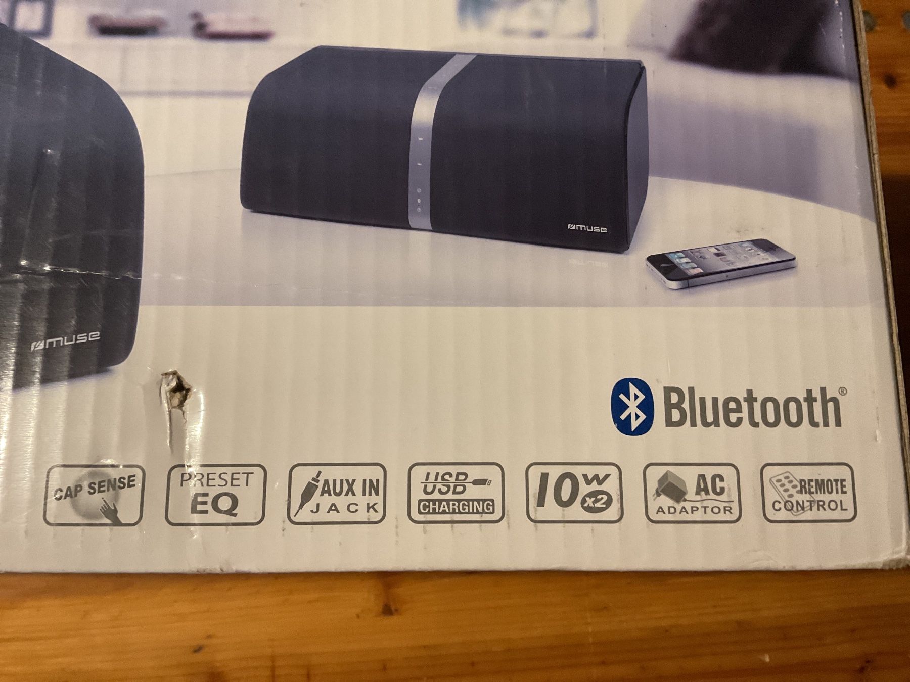 Casse acustiche: Muse M-080 BT Bluetooth Lautsprecher - Super Sound! – Nuovo e nell'imballaggio originale da Uster venduto da Hotelliquidation 2
