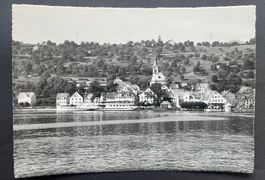 SCHMERIKON (SG) am obern Zürichsee, Raddampfer Wil, ca. 1950