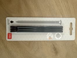 Legami Milano 3 Nachfüllungen löschbare Gelstifte schwarz 0.