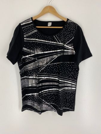 T-Shirt, Baumwolle, Grösse 44, "Neuwertig"