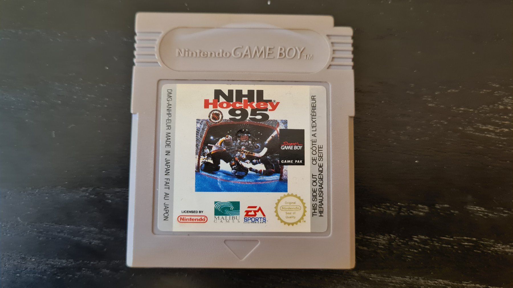 Nintendo Giochi: NHL Hockey 95 - Game Boy – Usato da Grüningen venduto da Tibner9sibner