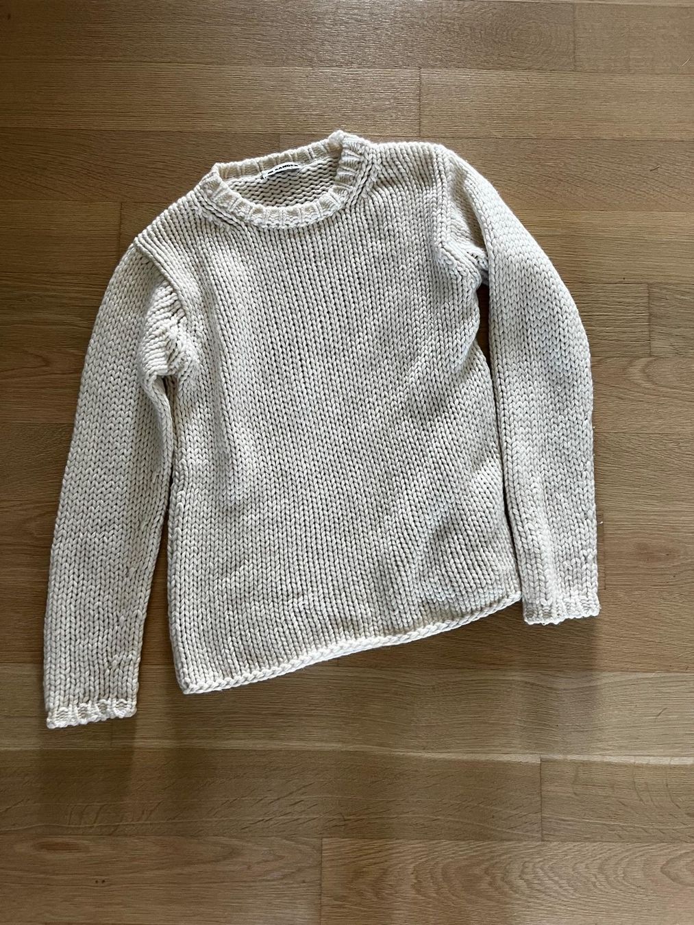 Jil Sander Maglioni & Felpe: JIL SANDER Grobstick Pullover unisex 100% Kaschmir 36 creme – Usato da Staad SG venduto da Chirrari 3