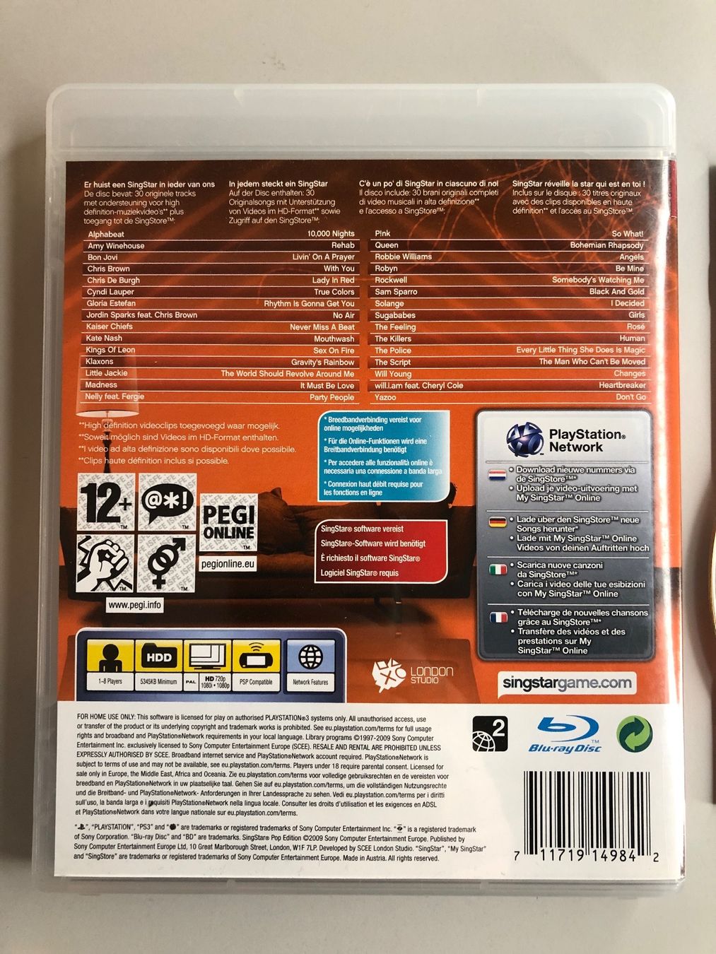 Sony Giochi: Singstar Pop Edition - PS3 – Usato da St.gallen venduto da taduz 1