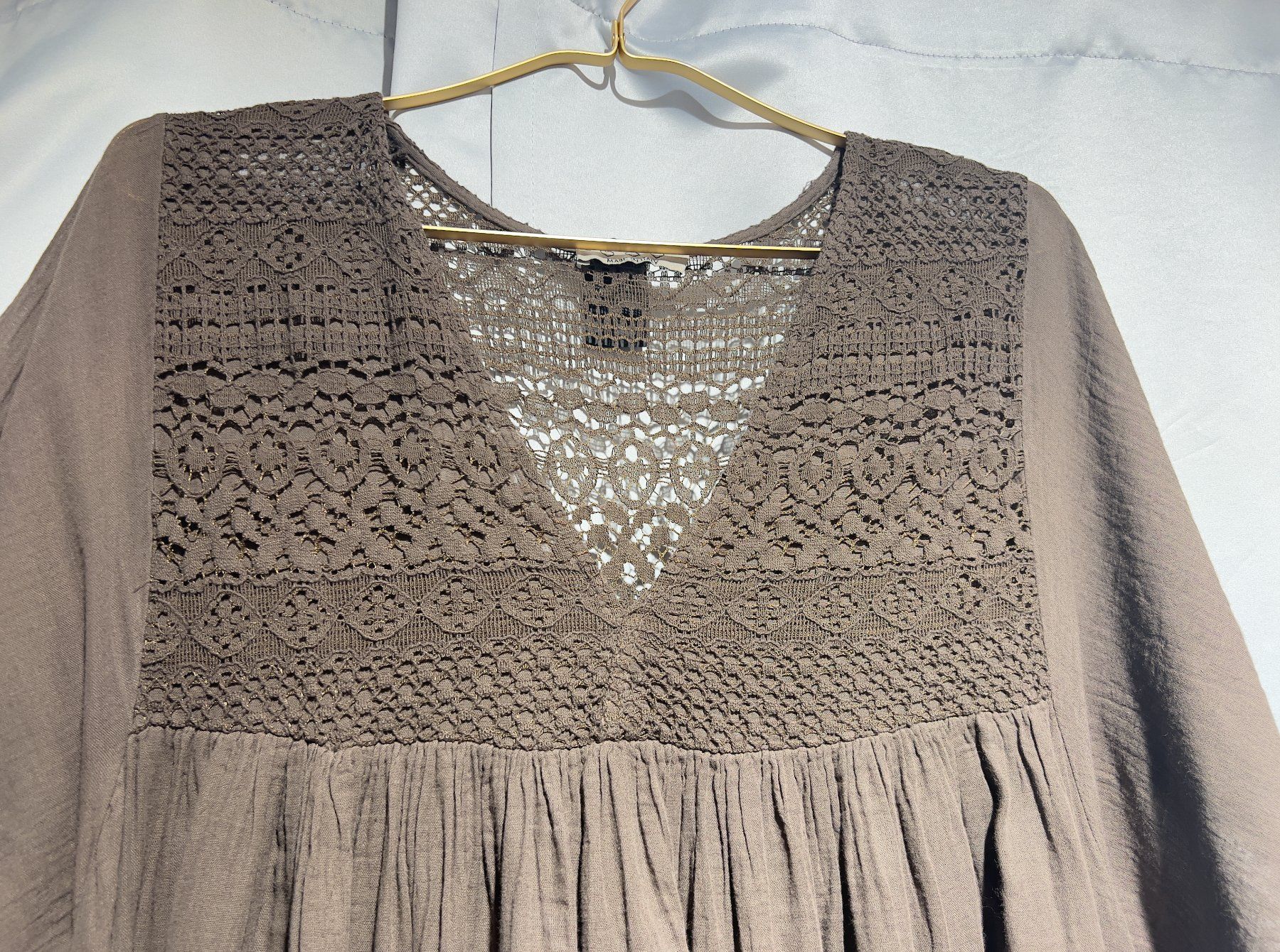 Vestiti: Sommerliches Maxikleid mit Spitze – Nuovo e nell'imballaggio originale da Zürich venduto da Naebeli 2