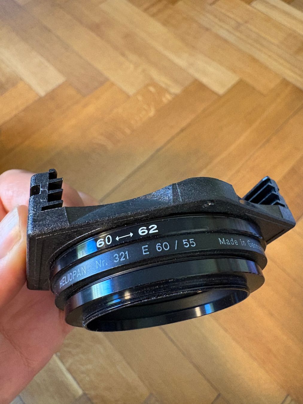 Lecteurs & Adaptateurs: Heliopan Adapterring 60/55 E – D'occasion à Basel par giraffe028