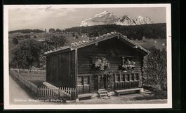 Wildhaus, Das Zwinglihaus mit Schafberg